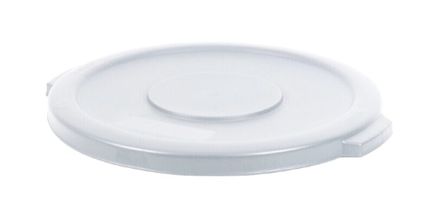 White Lid for 32 Gal. Round Container